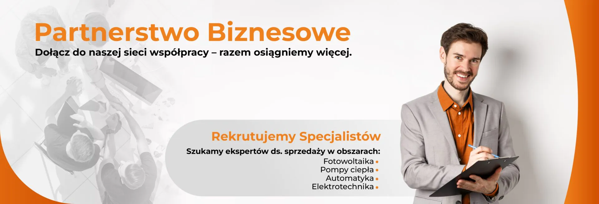 baner na strone - partnerstwo biznesowe
